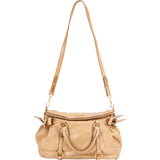 Miu Miu Vitello Lux Bow Satchel Handbag