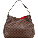 Louis Vuitton Monogram Damier Ebene Reggia Shoulder Bag