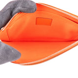 Louis Vuitton Orange Epi Leather Neverfull MM Shoulder Bag - vintageandkickz