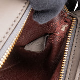 Celine Croc Embossed Suede Trapeze Bag Handbag
