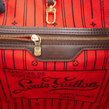 Louis Vuitton Monogram Damier Ebene Canvas Neverfull GM Shoulder Bag