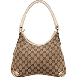Gucci Monogram GG Canvas Abbey D-Ring Hobo Shoulder Bag