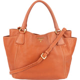 Prada Vitello Daino Leather Handbag