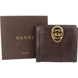 Gucci Guccissima Leather Interlocking GG Wallet