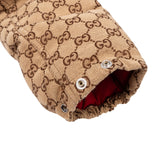 Gucci Monogram GG Canvas Nylon X The North Face Puffer Jacket (L)