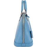 Louis Vuitton Light Blue Epi Leather Alma PM Handbag