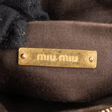 Miu Miu Matelassé Nappa Leather Shoulder Bag