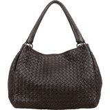 Bottega Veneta Intrecciato Leather Campana Shoulder Bag