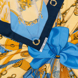 Hermès Soleil de Soie Silk 90 Scarf Tuch
