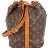 Louis Vuitton Monogram Canvas Sac Noé Petit Shoulder Bag