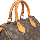 Louis Vuitton Monogram Canvas Speedy 25 Handbag