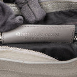 Balenciaga Classic Grey Leather City Handbag