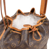 Louis Vuitton Monogram Canvas Sac Noé Petit Shoulder Bag