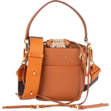 Chloé Leather Roy Mini Bucket Crossbody Handbag