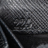 Prada Black Saffiano Leather Continental Wallet