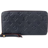 Louis Vuitton Leather Monogram Empreinte Zippy Wallet