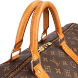 Louis Vuitton Monogram Canvas Keepall 55 Travel Bag