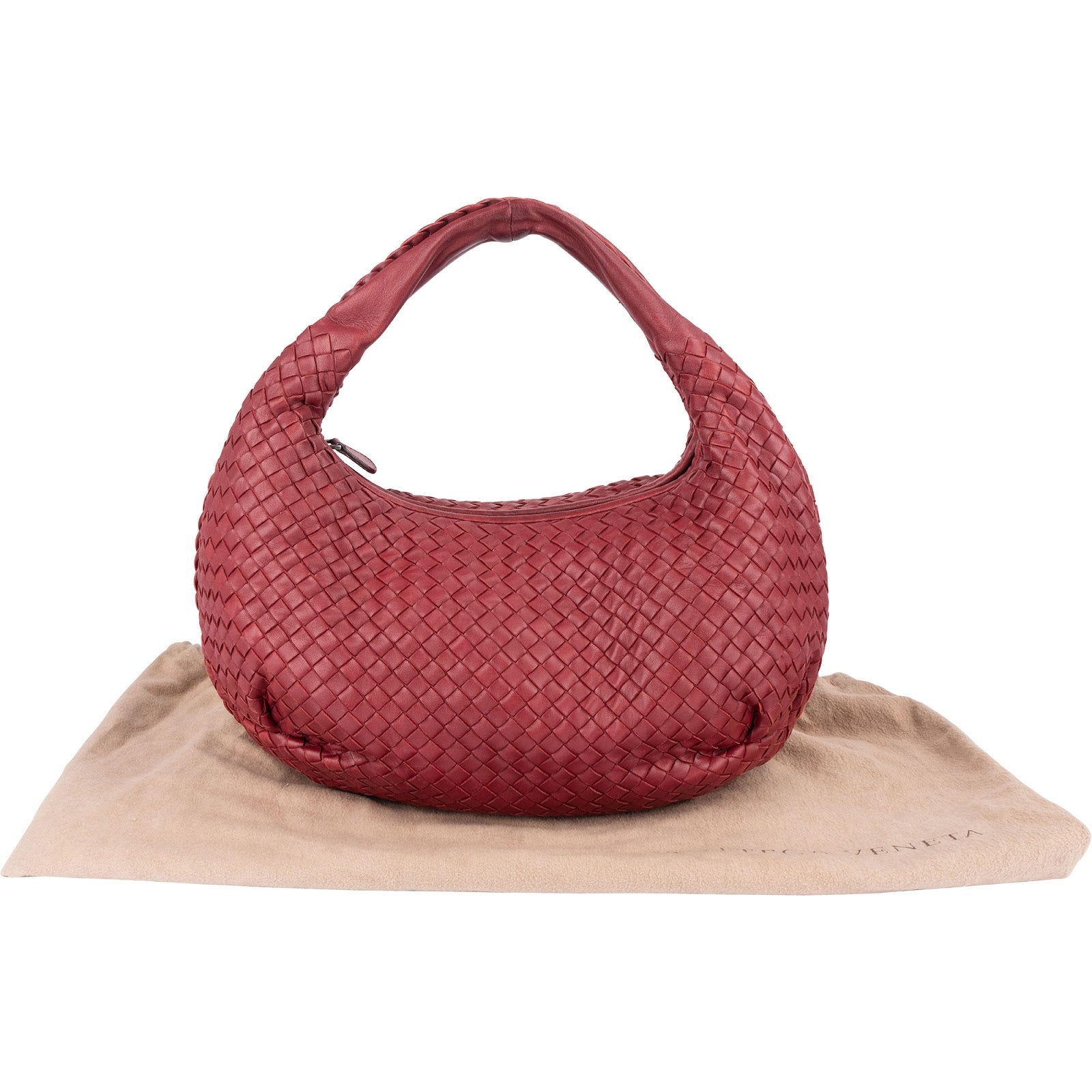[🔄️B23 / F27] Bottega Intrecciato Nappa Veneta Hobo Shoulder Bag - vintageandkickz