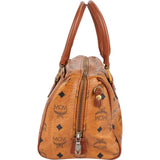 MCM Monogram Visetos Boston Handbag