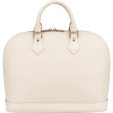 Louis Vuitton Ivory Epi Leather Alma PM Handbag