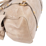 Miu Miu Vitello Lux Leather Bow Satchel Handbag