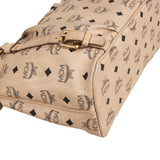 MCM Monogram Visetos Shopper Tote Shoulder Bag