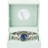 Fendi Silver Tone Emblem Bracelet 3050L Woman Watch