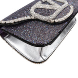 Valentino Garavani Crystal Embellished VLogo Signature Crossbody Handbag