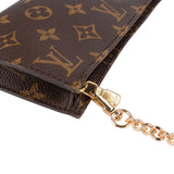 Louis Vuitton Monogram Canvas Pochette Bucket Accessoires Shoulder Bag