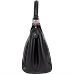 Fendi Black Leather Peekaboo Handbag - vintageandkickz