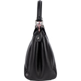 Fendi Black Leather Peekaboo Handbag - vintageandkickz