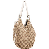 Gucci Monogram GG Canvas Abbey D-Ring Hobo Shoulder Bag