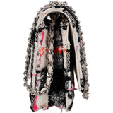 Chanel Limited Multicolor Tweed Wallet On Chain Crossbody Bag