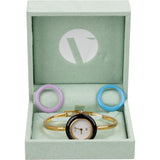Gucci Gold Tone Change Bezel 11/12.2 Women Watch