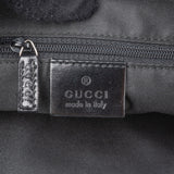 Gucci Monogram GG Suede Half-Moon Hobo Shoulder Bag