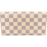 Louis Vuitton Monogram Damier Azur Sarah Wallet