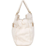 Miu Miu Blancoi Vitello Daino Satchel Handbag - vintageandkickz