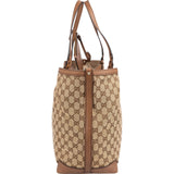 Gucci Monogram GG Canvas Joy Tote Shoulder Bag