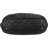 Chanel Lambskin On The Road CC Tote Handbag