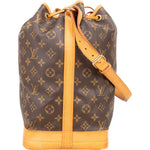 Louis Vuitton Monogram Canvas Sac Noé Grande Shoulder Bag - vintageandkickz
