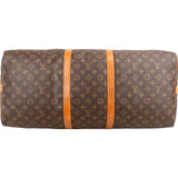 Louis Vuitton Monogram Canvas Keepall 60 Bandoulière Travel Bag