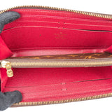 Louis Vuitton Monogram Clemence Zippy Wallet