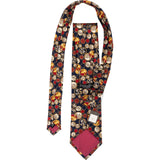 Christian Dior Autumn Swan Print Silk Tie Krawatte