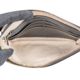 Gucci Pebbled Calfskin Soho Wristlet Pouch Wallet