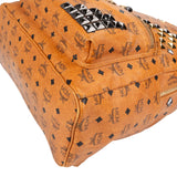MCM Monogram Stark Studded Visetos Large Backpack