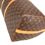 Louis Vuitton Monogram Canvas Keepall 55 Bandoulière Travel Bag