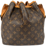 Louis Vuitton Monogram Canvas Sac Noé Petit Shoulder Bag