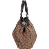 Gucci Monogram GG Cotton Sukey Hobo Handbag