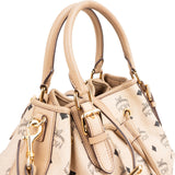 MCM Monogram Visetos Milla Drawstring Tote Handbag