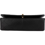 Chanel Quilted Lambskin 24K Gold Turnlock Single Flap Crossbody Bag - vintageandkickz
